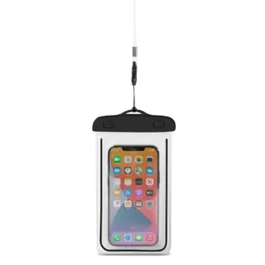 PVC waterproof phone case with lanyard - blackeng