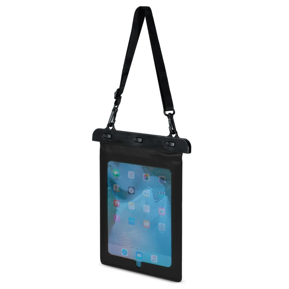Waterproof PVC tablet case - blackeng