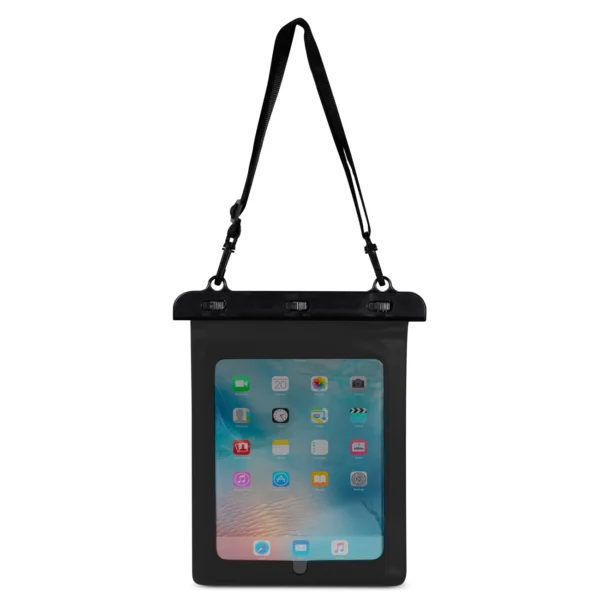 Waterproof PVC tablet case - blackeng