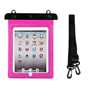 Waterproof PVC tablet case - pinkeng