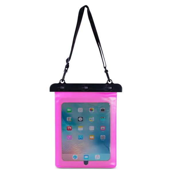 Waterproof PVC tablet case - pinkeng