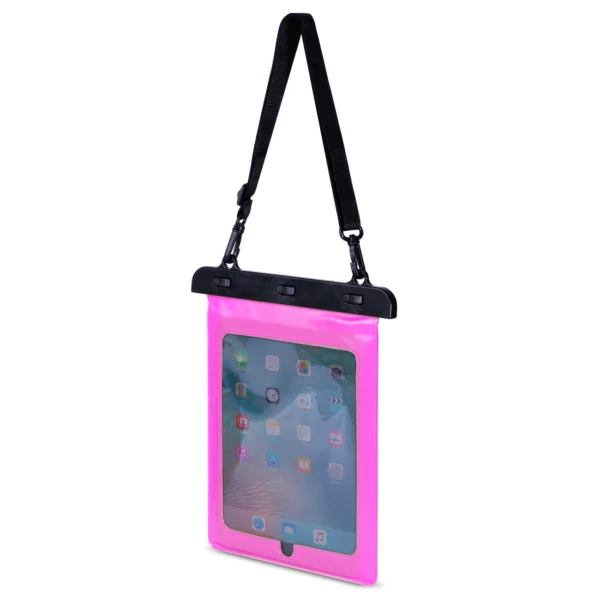 Waterproof PVC tablet case - pinkeng