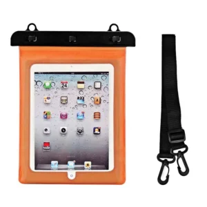 Waterproof PVC tablet case - orangeeng