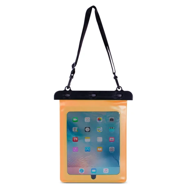 Waterproof PVC tablet case - orangeeng