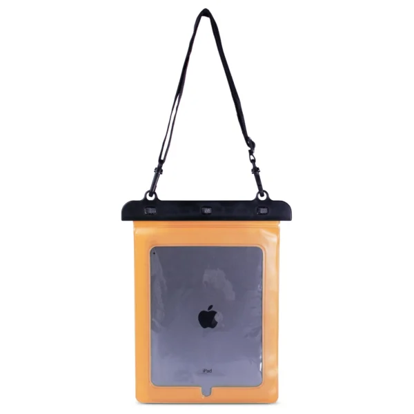 Waterproof PVC tablet case - orangeeng