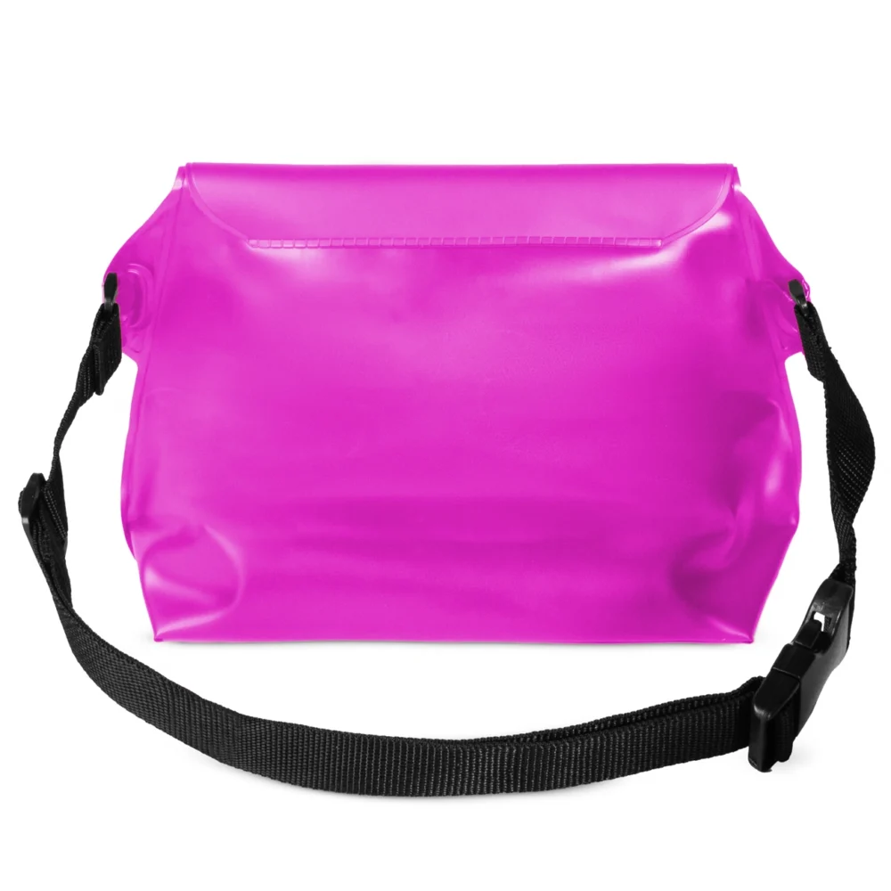 PVC waterproof pouch / waist bag - pinkeng
