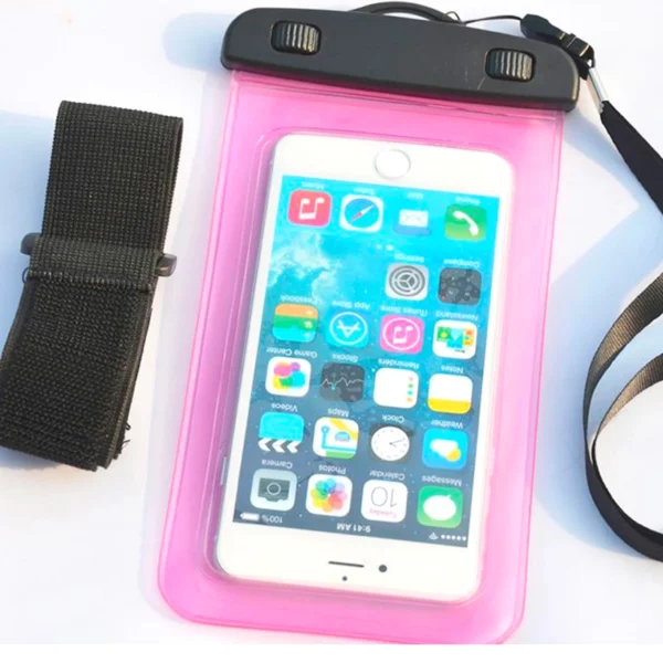 PVC waterproof armband phone case - blackeng