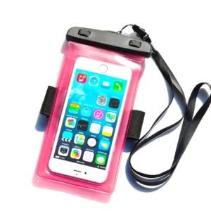 PVC waterproof armband phone case - pinkeng