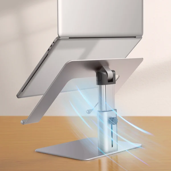 Baseus stand adjustable laptop stand silver (LUJS000012)eng