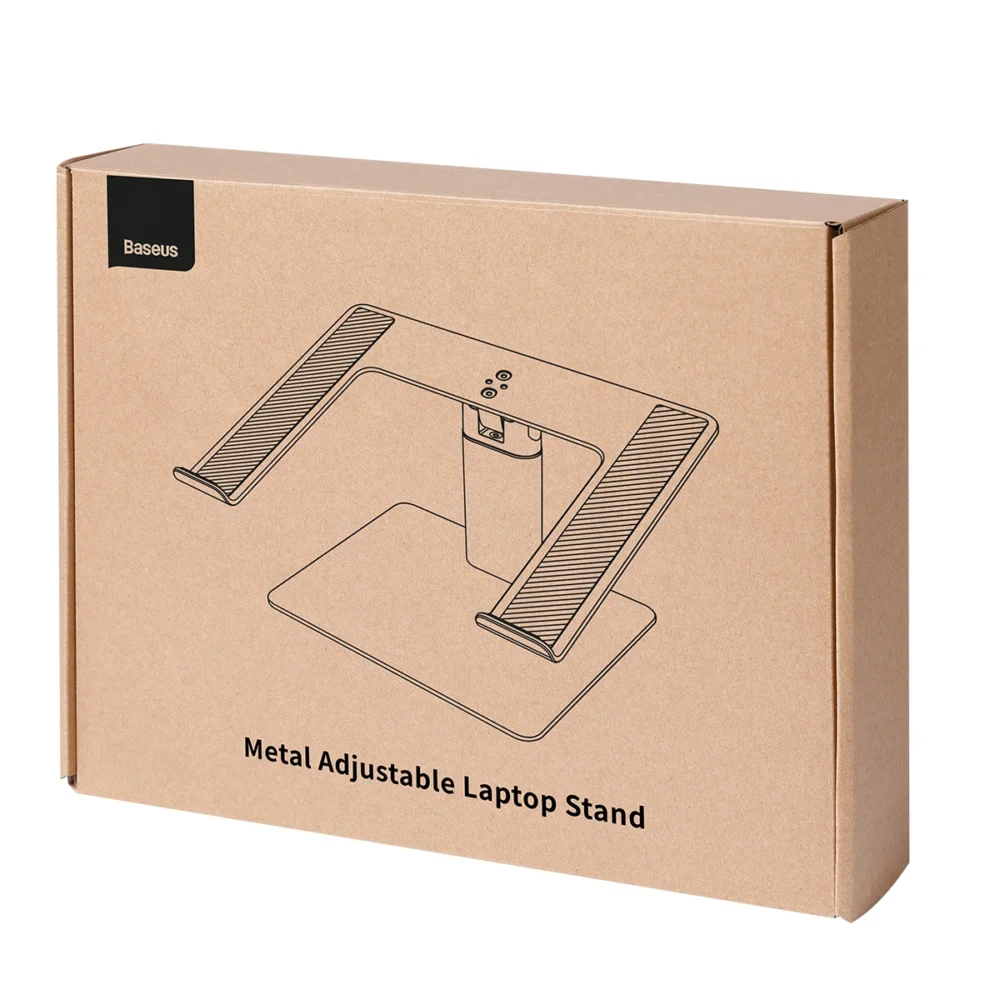 Baseus stand adjustable laptop stand silver (LUJS000012)eng