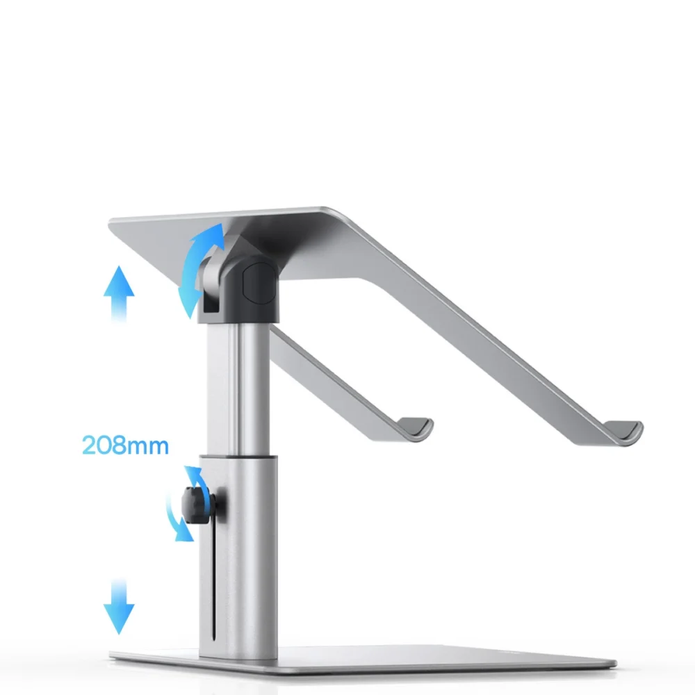 Baseus stand adjustable laptop stand silver (LUJS000012)eng