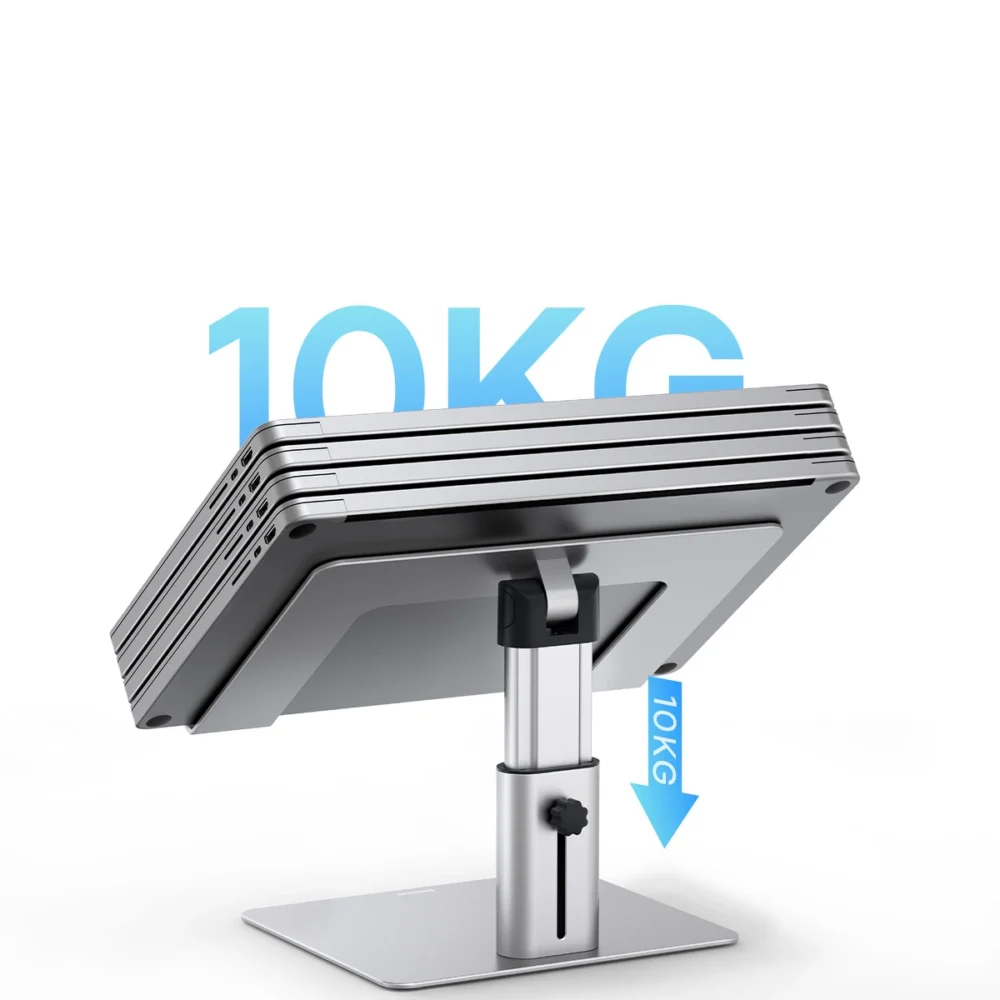 Baseus stand adjustable laptop stand silver (LUJS000012)eng
