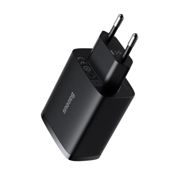 Baseus Compact charger 3x USB 17W black (CCXJ020101)eng