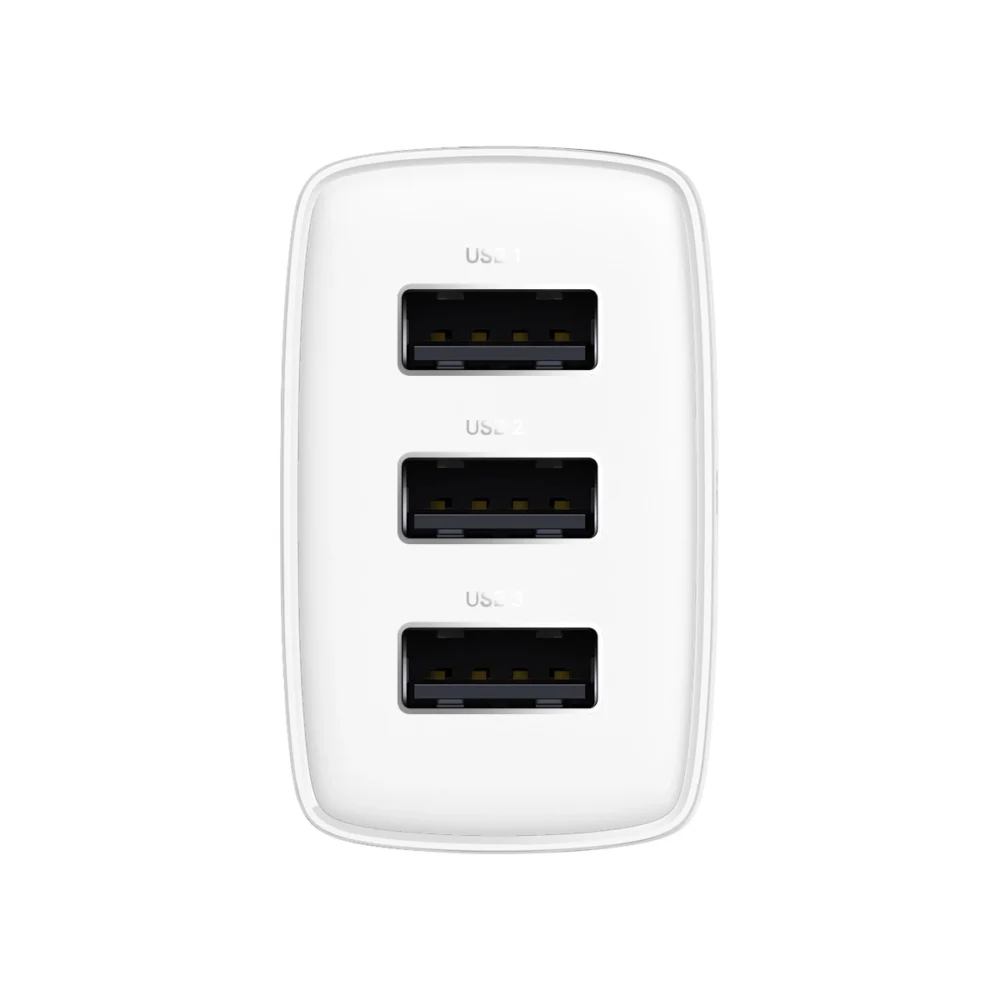 Baseus Compact charger 3x USB 17W white (CCXJ020102)eng