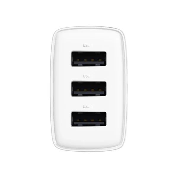 Baseus Compact charger 3x USB 17W white (CCXJ020102)eng