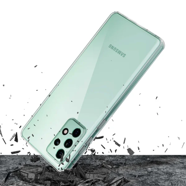 3mk Clear Case for Samsung Galaxy A73 5G - transparenteng