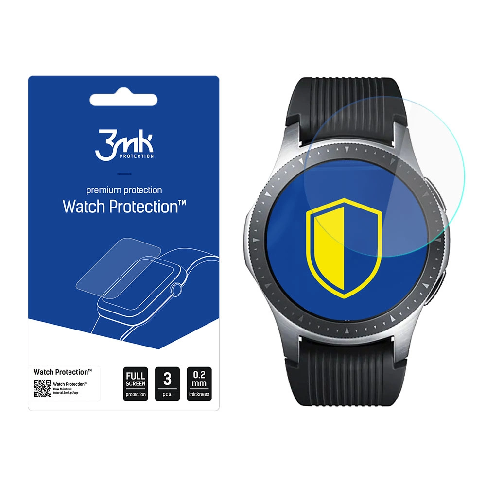 Samsung Galaxy Watch 46mm - 3mk Watch Protection™ v. FlexibleGlass Liteeng