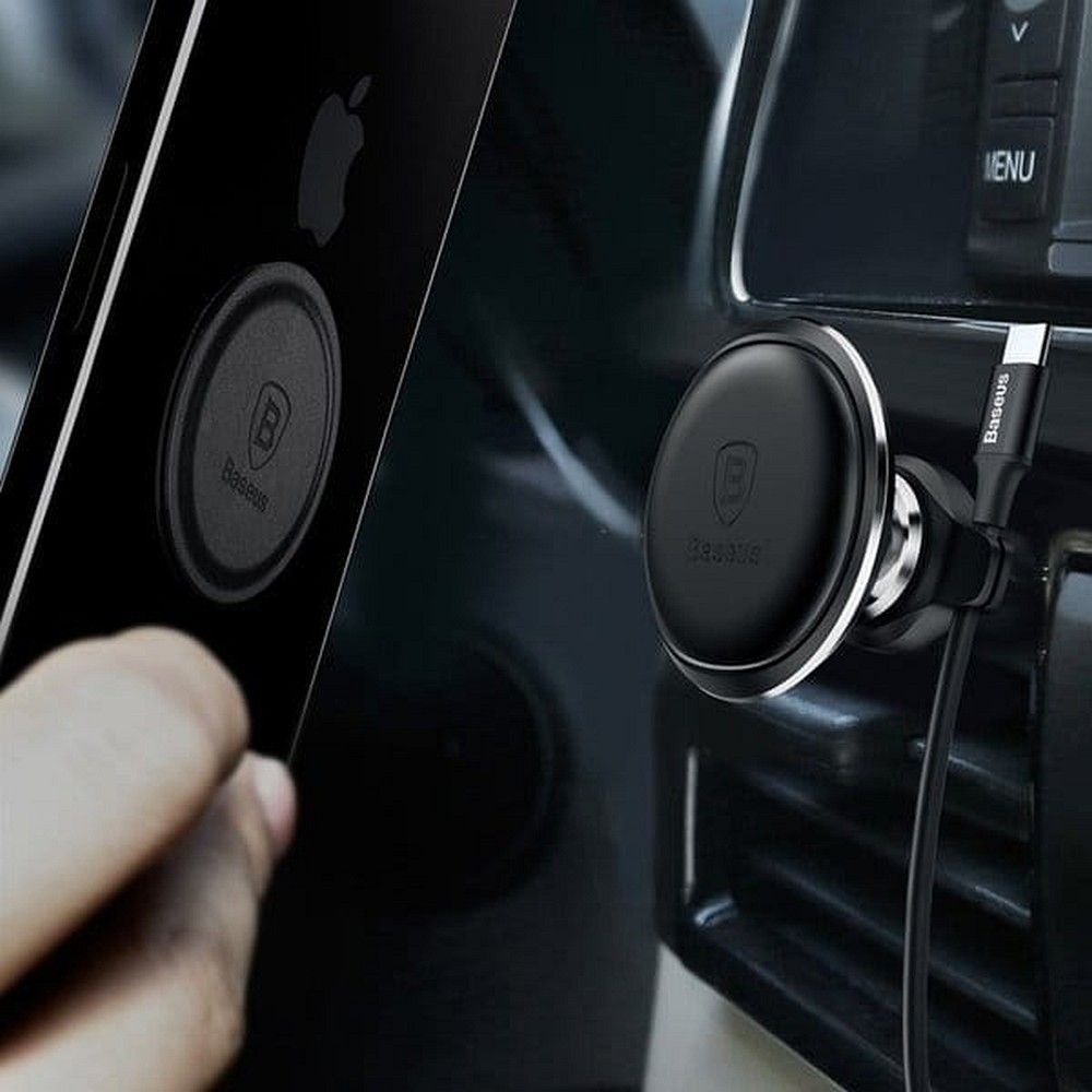 BASEUS magnetic car holder for air vent C40141201113-00 black