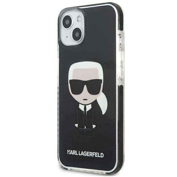 Karl Lagerfeld KLHCP13STPEIKK iPhone 13 mini 5,4"  hardcase czarny/black Iconik Karleng