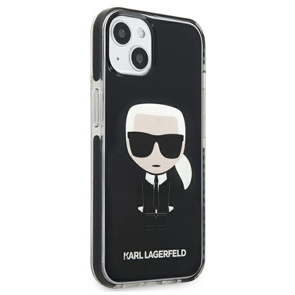 Karl Lagerfeld KLHCP13STPEIKK iPhone 13 mini 5,4"  hardcase czarny/black Iconik Karleng