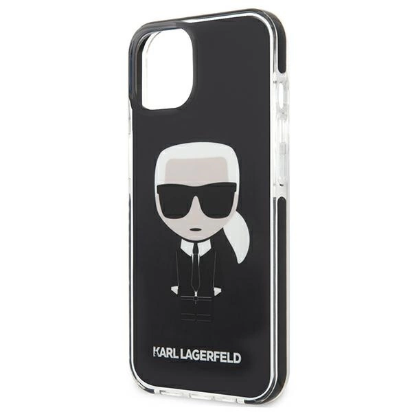 Karl Lagerfeld KLHCP13STPEIKK iPhone 13 mini 5,4"  hardcase czarny/black Iconik Karleng