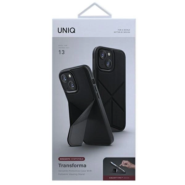 Uniq Transforma MagSafe case for iPhone 13 - blackeng