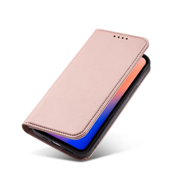 Magnet Card Case for iPhone 12 Pouch Card Wallet Card Stand Pinkeng