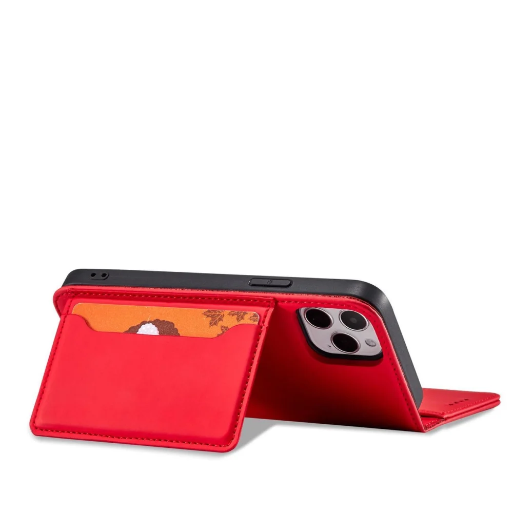 Magnet Card Case for iPhone 12 Pro Pouch Card Wallet Card Holder Redeng