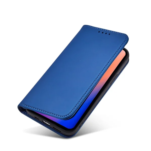 Magnet Card Case for iPhone 12 Pro Max Pouch Card Wallet Card Holder Blueeng