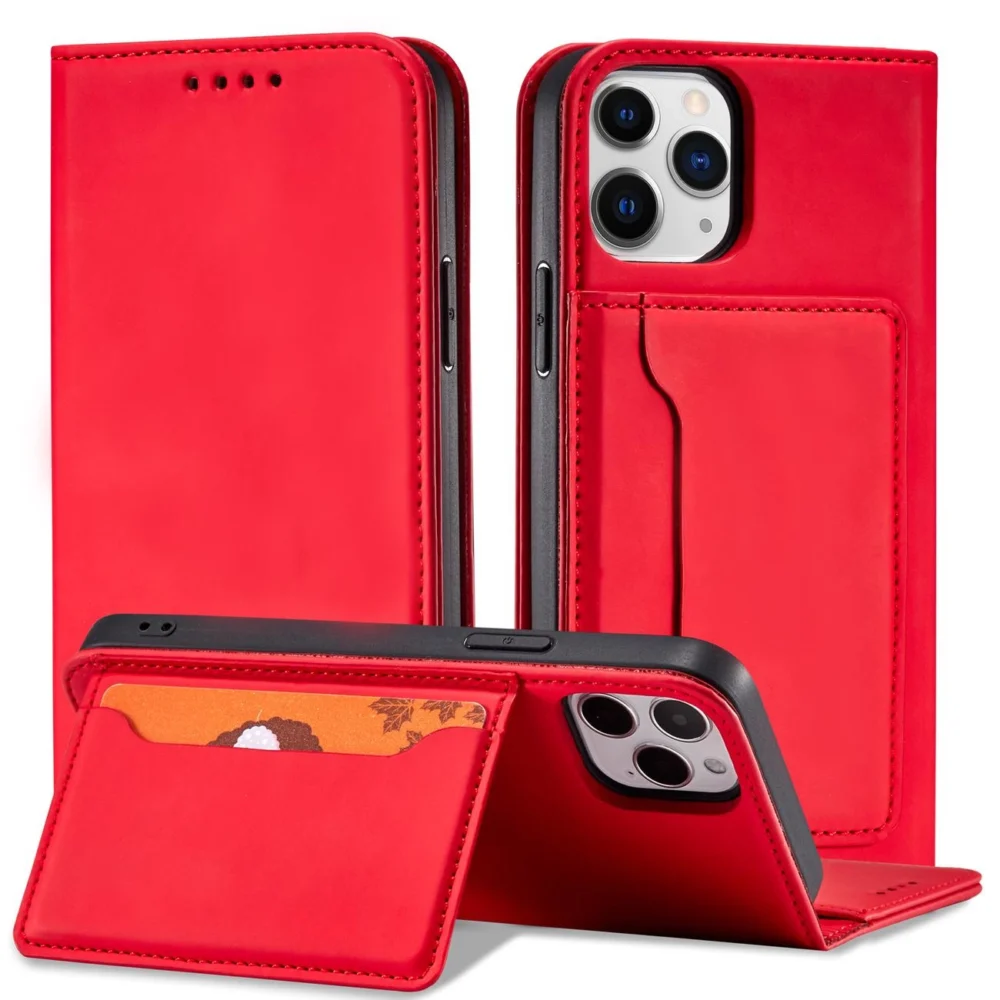Magnet Card Case for iPhone 12 Pro Max Pouch Card Wallet Card Holder Redeng