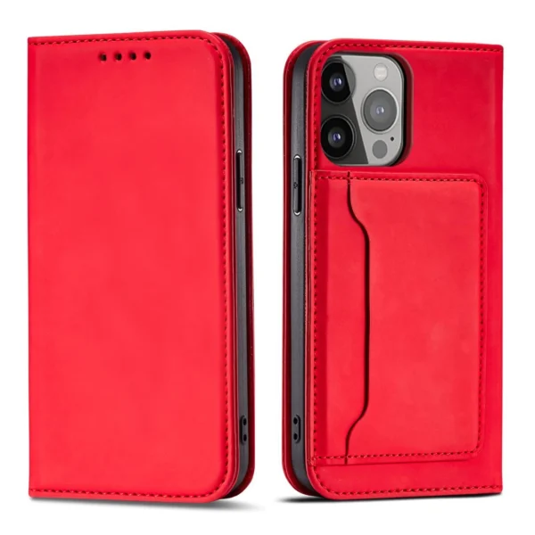 Magnet Card Case for iPhone 13 Pro Pouch Card Wallet Card Holder Redeng