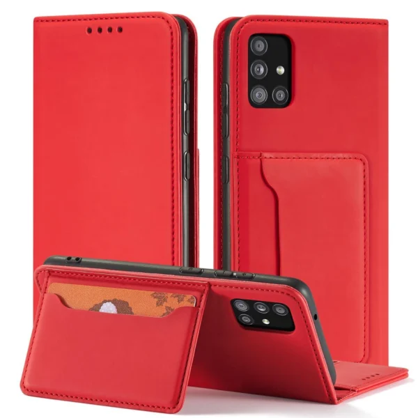 Magnet Card Case For Samsung Galaxy A12 5G Pouch Wallet Card Holder Redeng