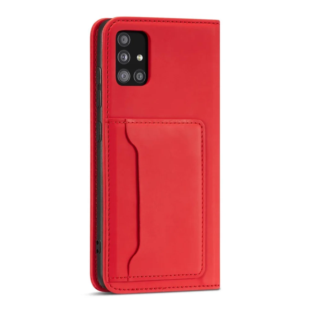 Magnet Card Case For Samsung Galaxy A12 5G Pouch Wallet Card Holder Redeng