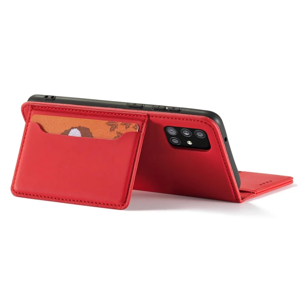 Magnet Card Case For Samsung Galaxy A12 5G Pouch Wallet Card Holder Redeng