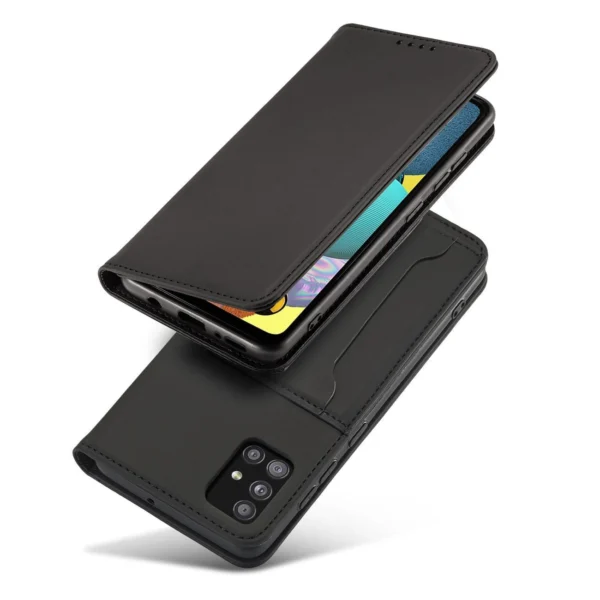 Magnet Card Case Case for Samsung Galaxy A13 5G Pouch Wallet Card Holder Blackeng