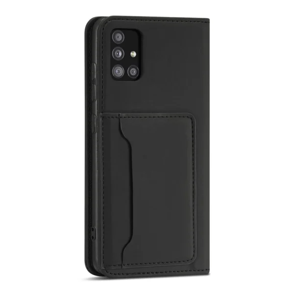 Magnet Card Case Case for Samsung Galaxy A13 5G Pouch Wallet Card Holder Blackeng