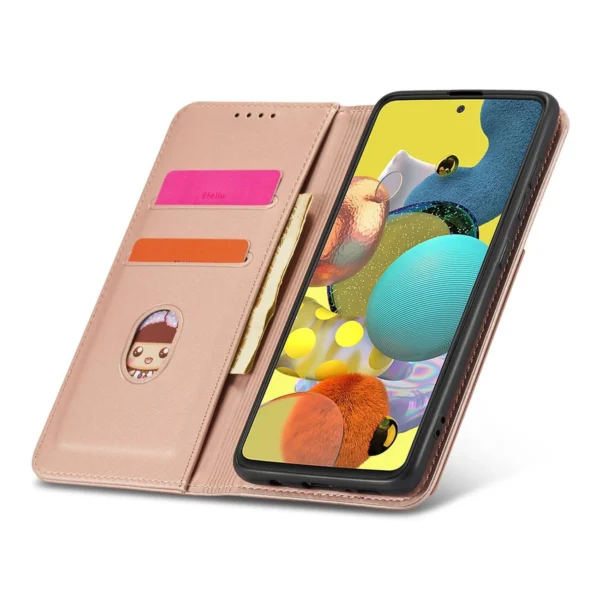 Magnet Card Case Case for Samsung Galaxy A13 5G Pouch Wallet Card Holder Pinkeng