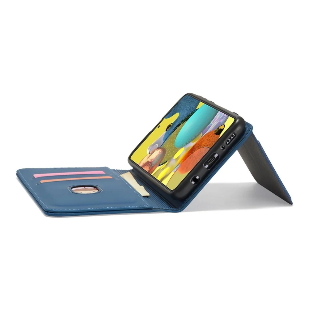 Magnet Card Case Case for Samsung Galaxy A53 5G Pouch Wallet Card Holder Blueeng