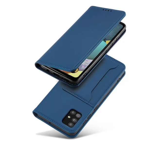 Magnet Card Case Case for Samsung Galaxy A53 5G Pouch Wallet Card Holder Blueeng