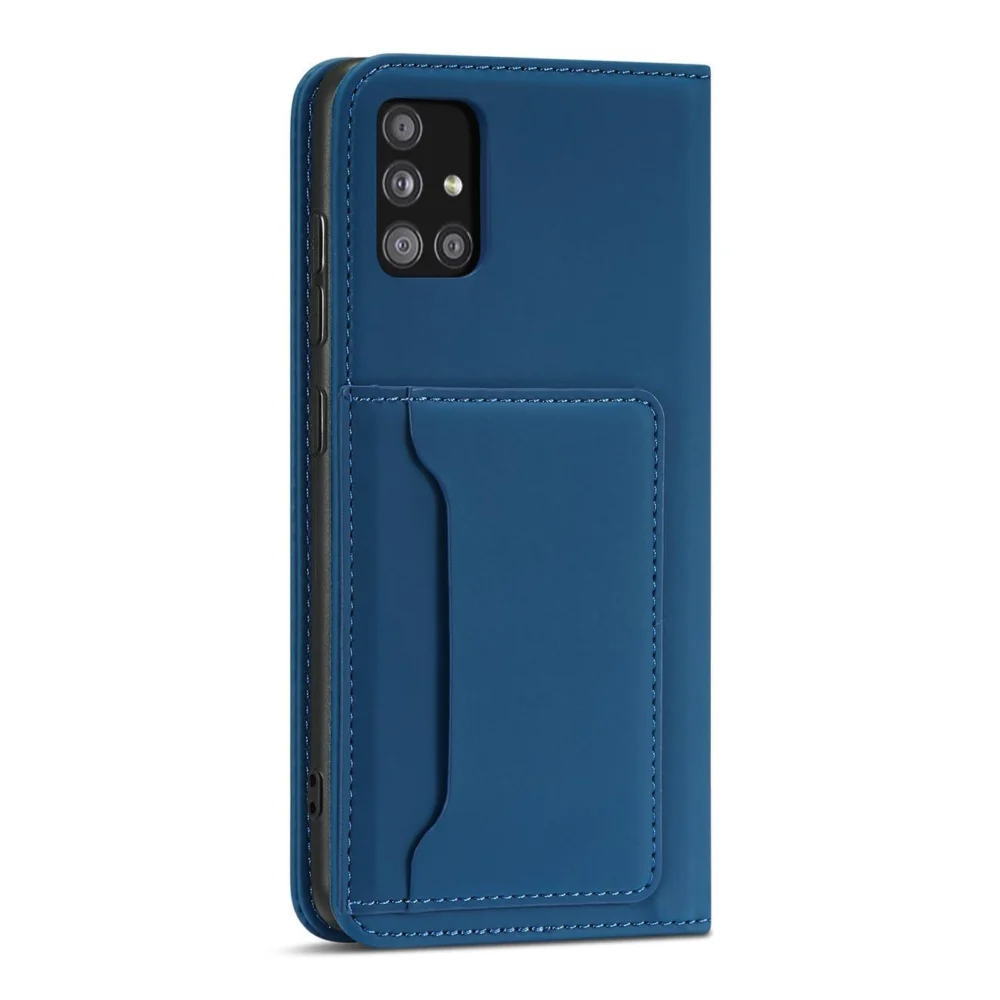 Magnet Card Case Case for Samsung Galaxy A53 5G Pouch Wallet Card Holder Blueeng