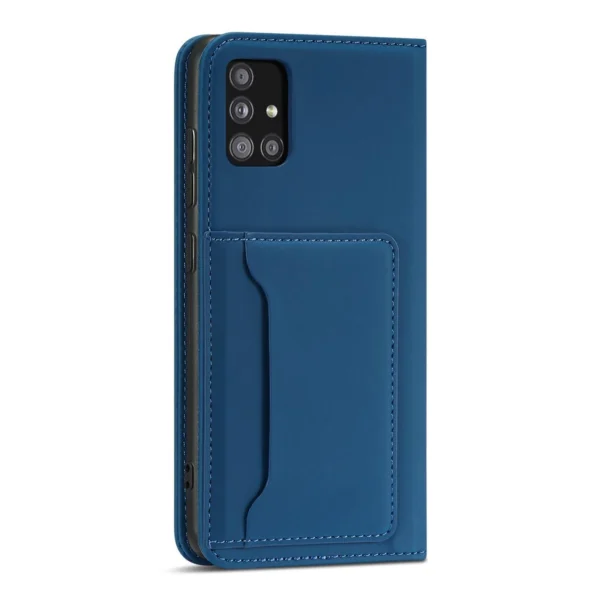 Magnet Card Case Case for Samsung Galaxy A53 5G Pouch Wallet Card Holder Blueeng