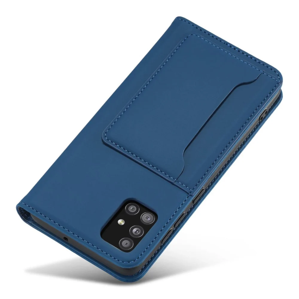 Magnet Card Case Case for Samsung Galaxy A53 5G Pouch Wallet Card Holder Blueeng