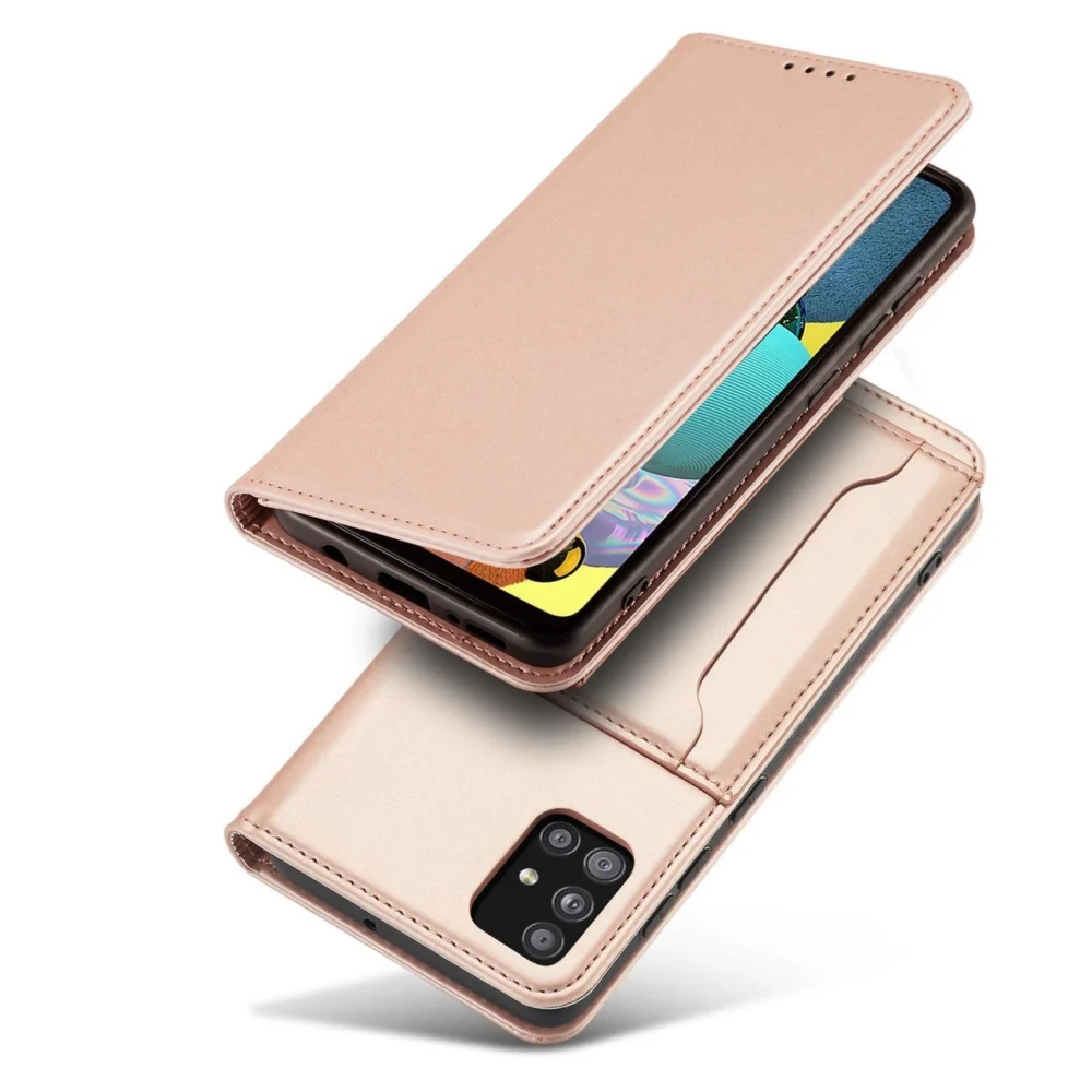 Magnet Card Case Case for Samsung Galaxy A53 5G Pouch Wallet Card Holder Pinkeng