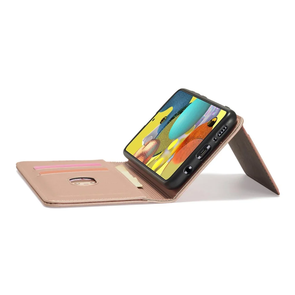Magnet Card Case Case for Samsung Galaxy A53 5G Pouch Wallet Card Holder Pinkeng