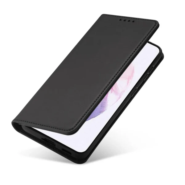 Magnet Card Case for Samsung Galaxy S22 + (S22 Plus) Pouch Wallet Card Holder Blackeng