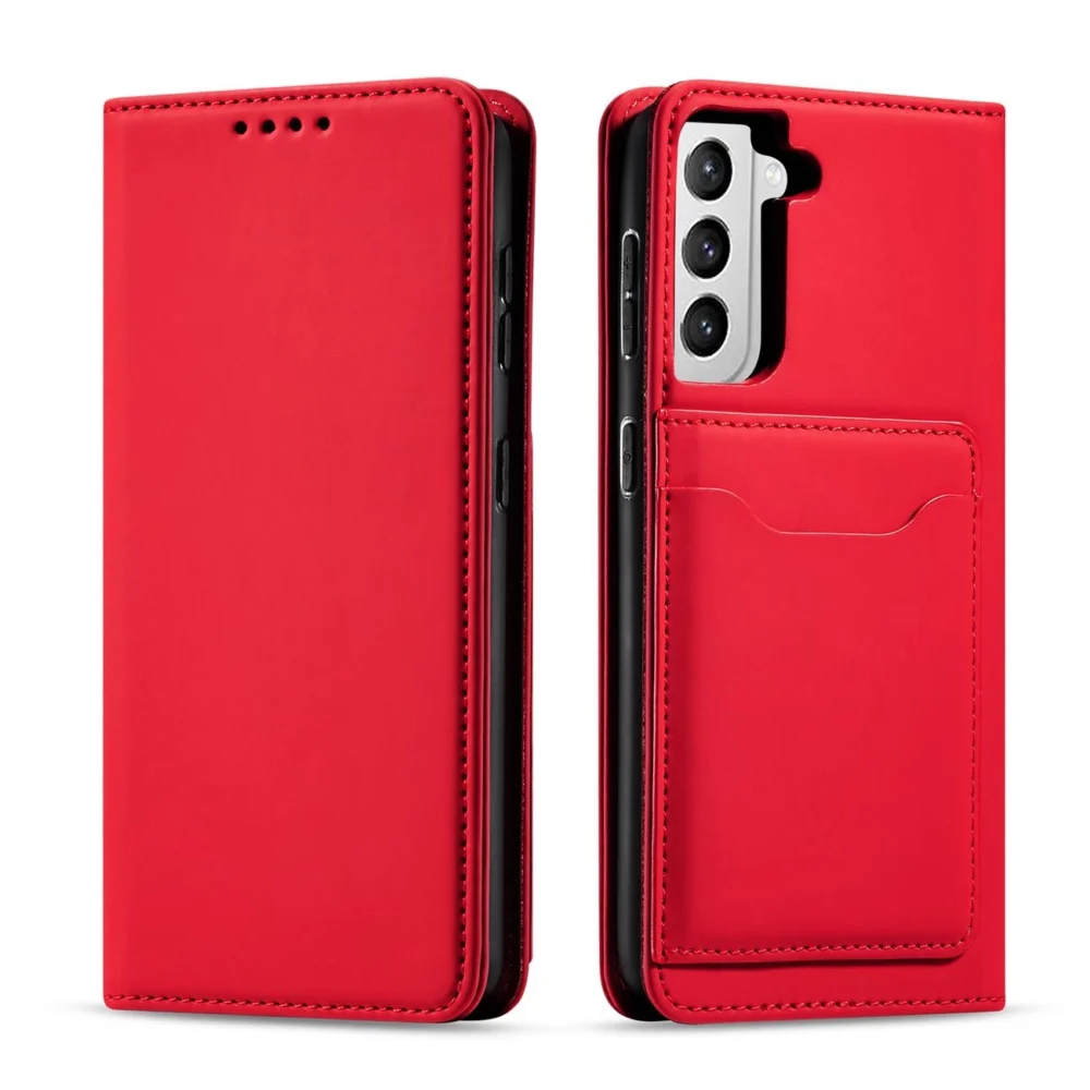 Magnet Card Case for Samsung Galaxy S22 + (S22 Plus) Pouch Wallet Card Holder Redeng