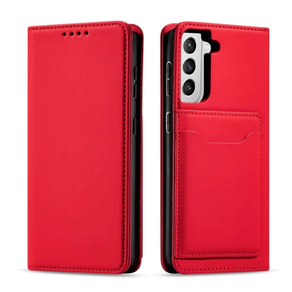 Magnet Card Case for Samsung Galaxy S22 + (S22 Plus) Pouch Wallet Card Holder Redeng