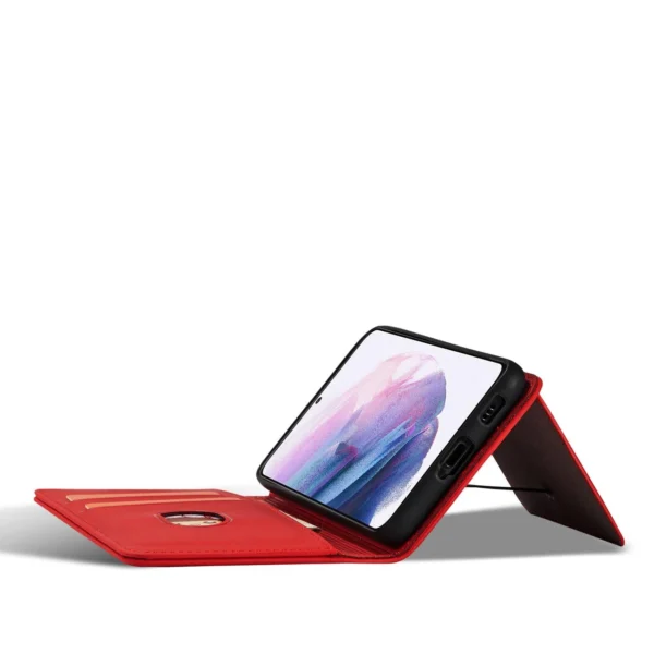 Magnet Card Case for Samsung Galaxy S22 + (S22 Plus) Pouch Wallet Card Holder Redeng