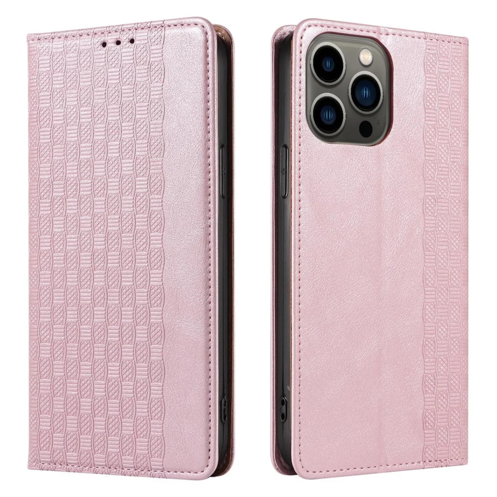 Magnet Strap Case for iPhone 12 Pro Pouch Wallet + Mini Lanyard Pendant Pinkeng