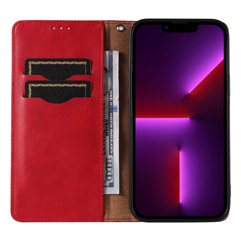 Magnet Strap Case Case for iPhone 12 Pro Max Pouch Wallet + Mini Lanyard Pendant Redeng